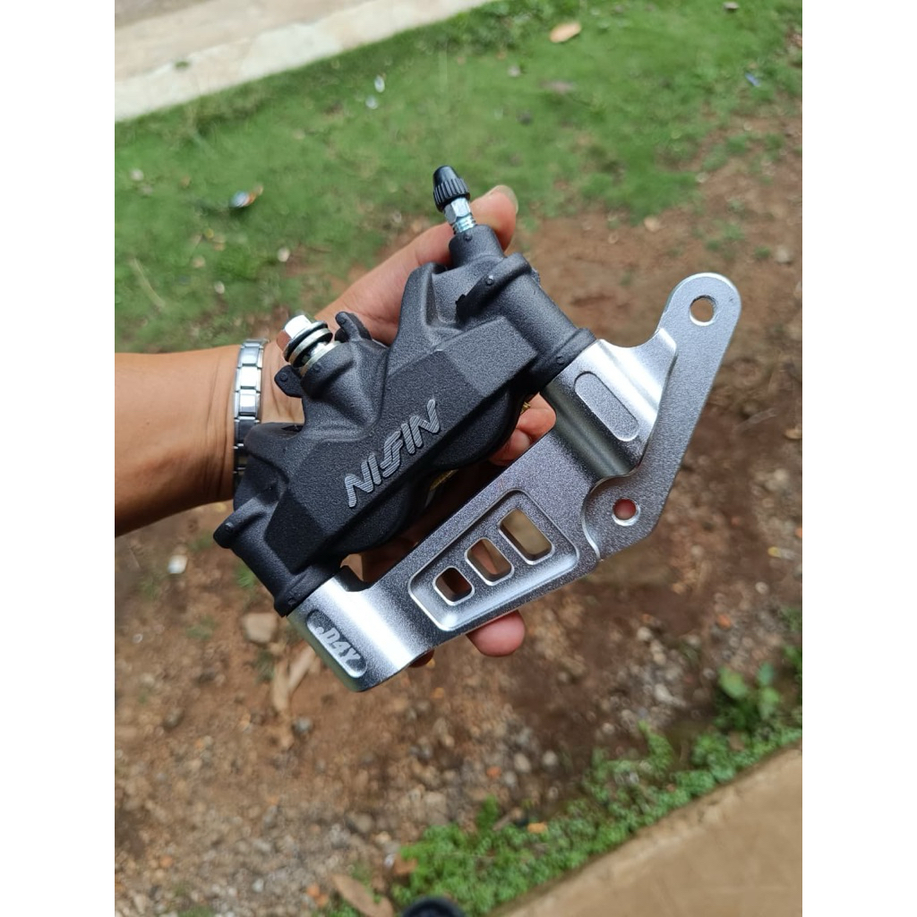 KALIPER KANAN TWIN AFRIKA SET BREKET PNP NINJA KALIPER  MURAH