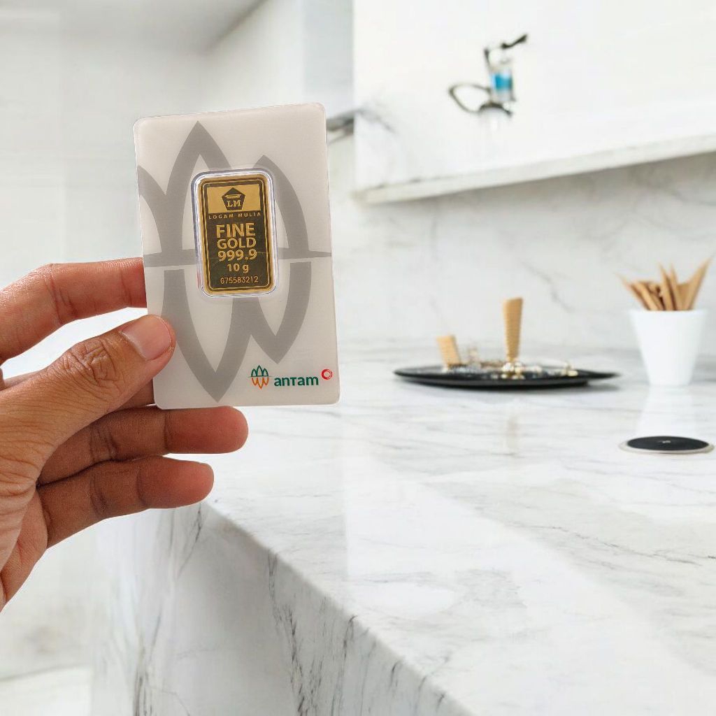 ANTAM Emas Batangan Certieye Tahun 2025 - Antam 10 Gram