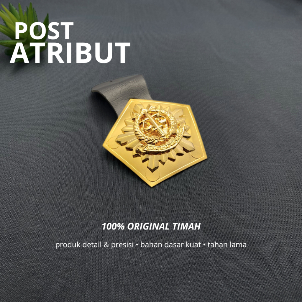 Eselon 2A SESJAM Jaksa / Tanda Jabatan Jaksa / Tanda Jabatan / Tanda Jabatan Eselon / Atribut KEJAKS
