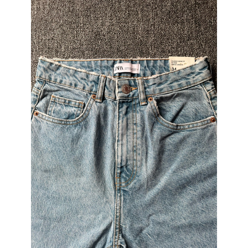 New – Zara Jeans Classic Mom Fit (cek deskripsi)