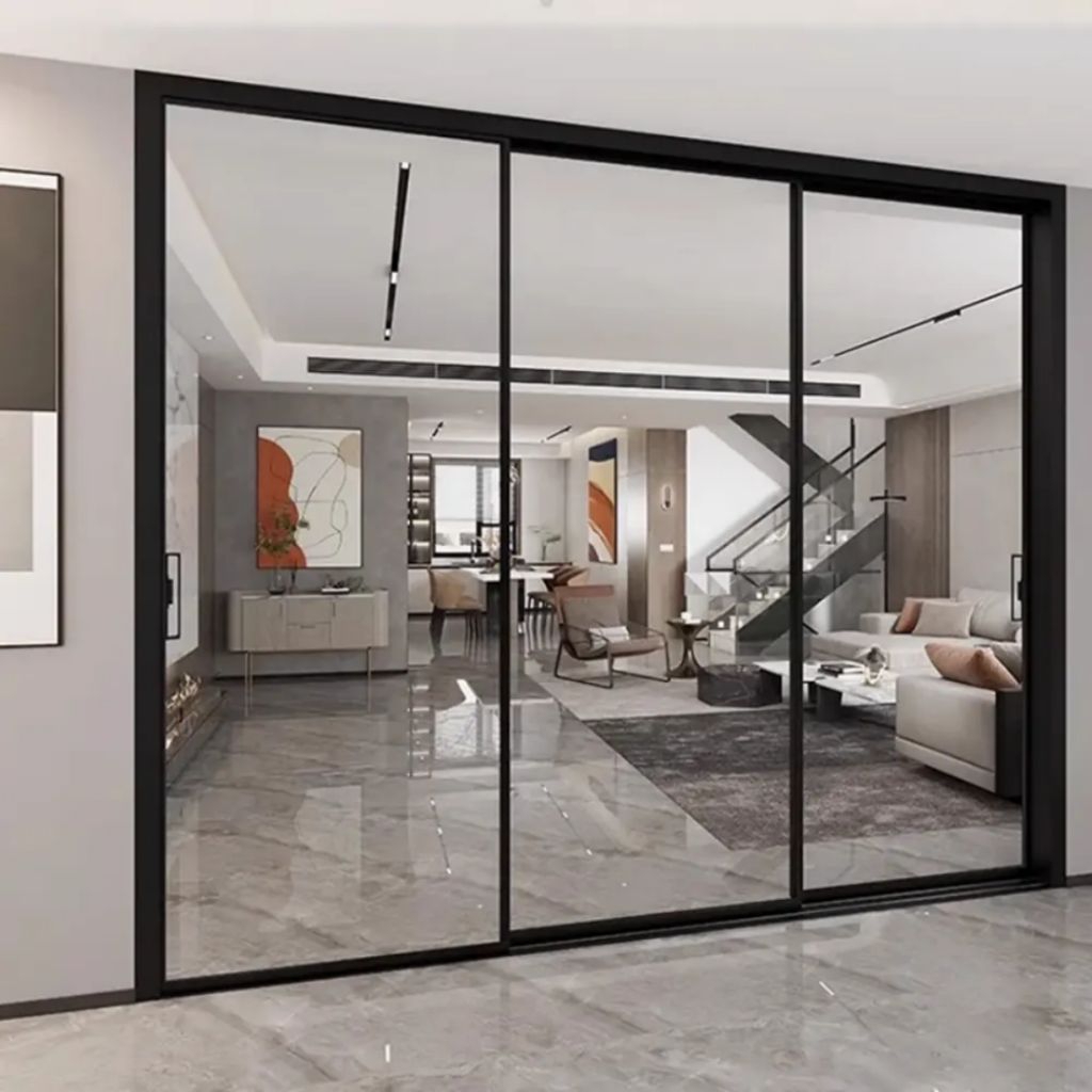 pintu sliding kaca aluminium