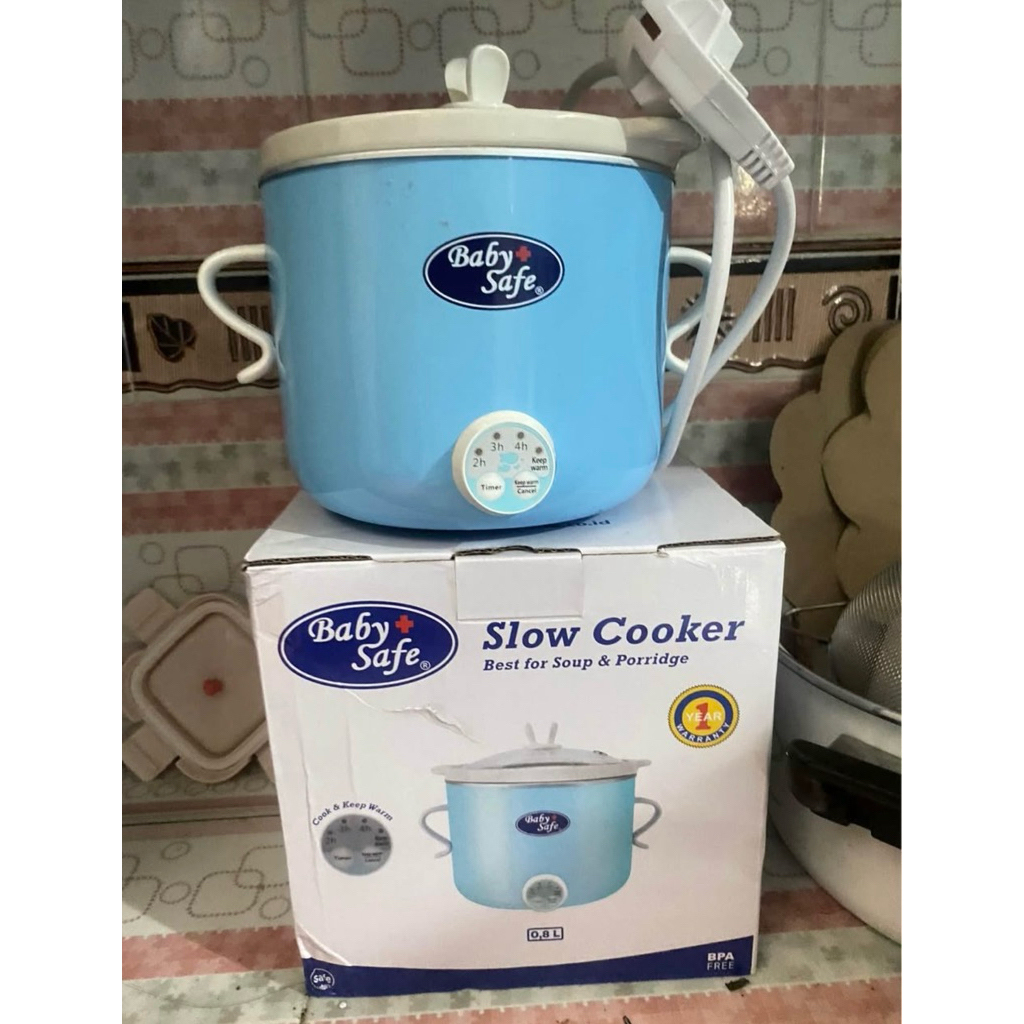Preloved || Baby Safe LB007 Slow Cooker Digital Alat Masak MPASI Makanan bayi