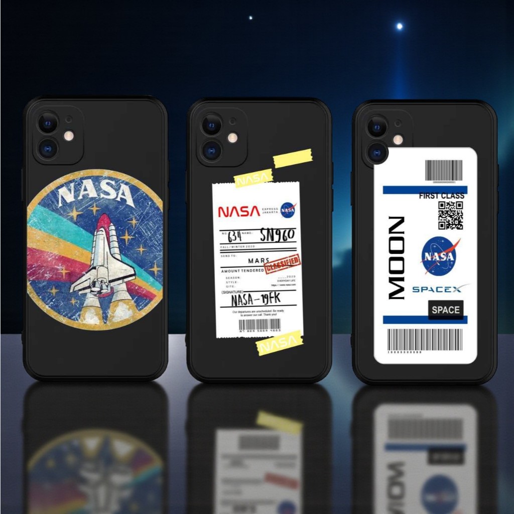 [K78] Case Fashion Nasa Space Vivo Y12 Y15 Y17 Y53 Y71 Y81 Y91 Y91c Y20 Y30 Y50 Y51 2020 S1