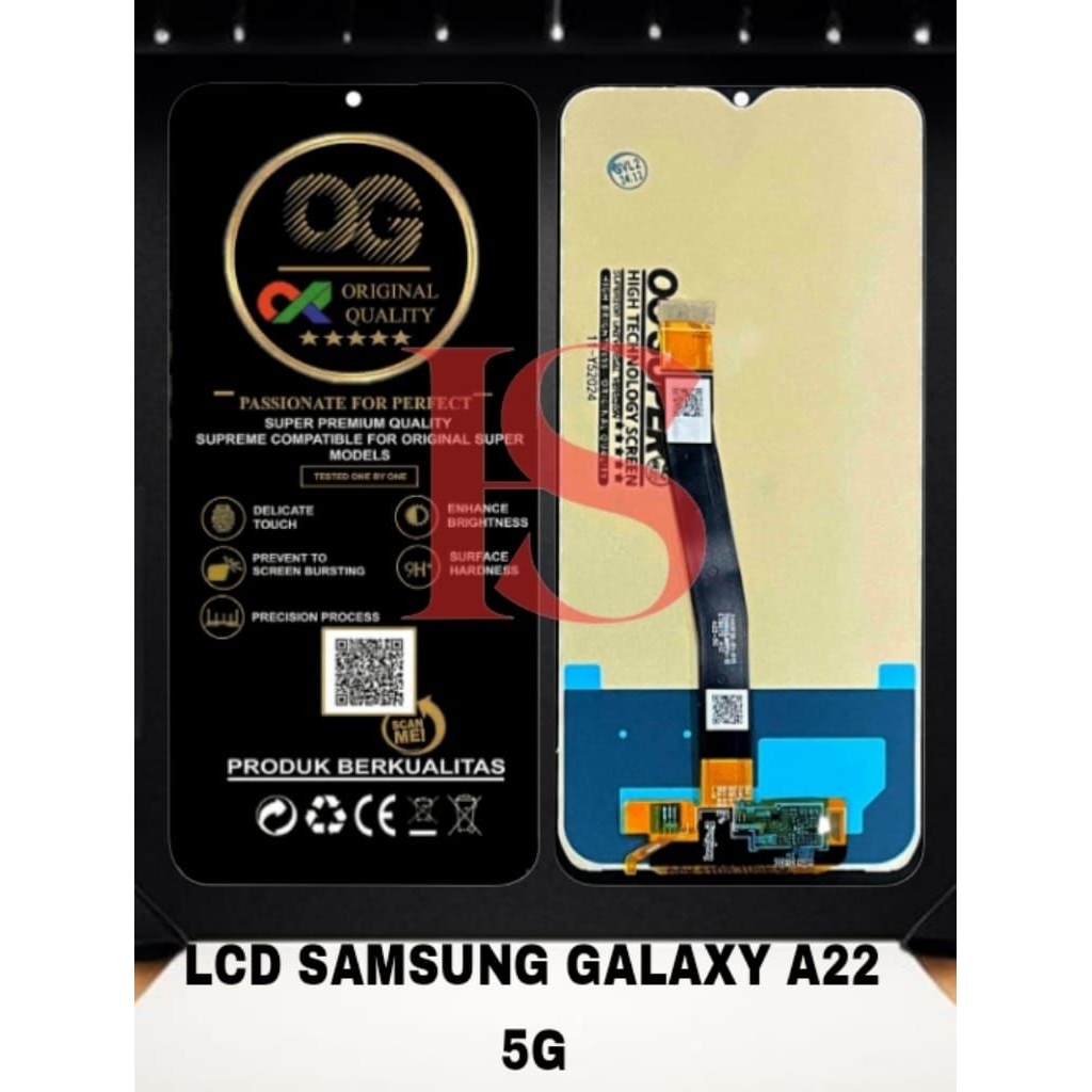 LCD SAMSUNG A22 5G FULLSET TOUCH SCREEN LCD SAMSUNG GALAXY A22 5G LCD ORIGINAL