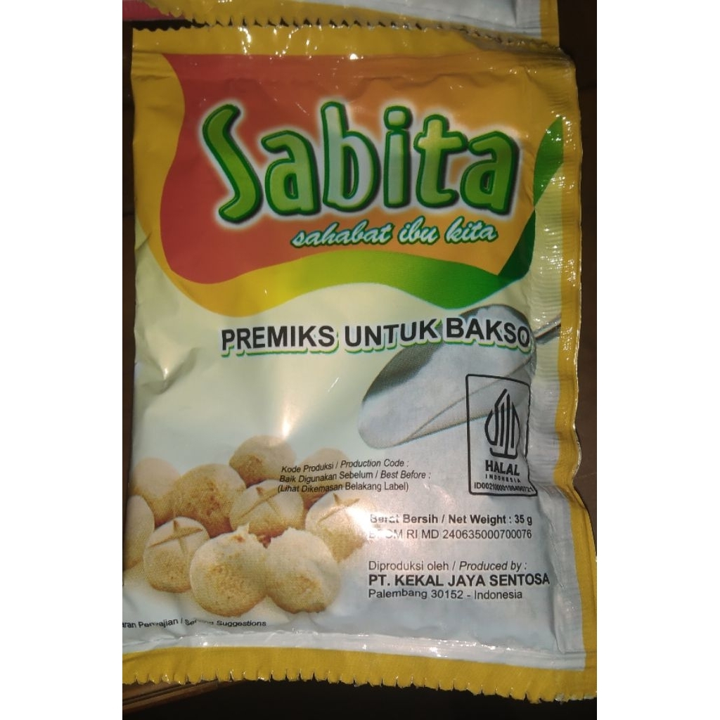 Tepung Pengenya bakso sabita 35 gr