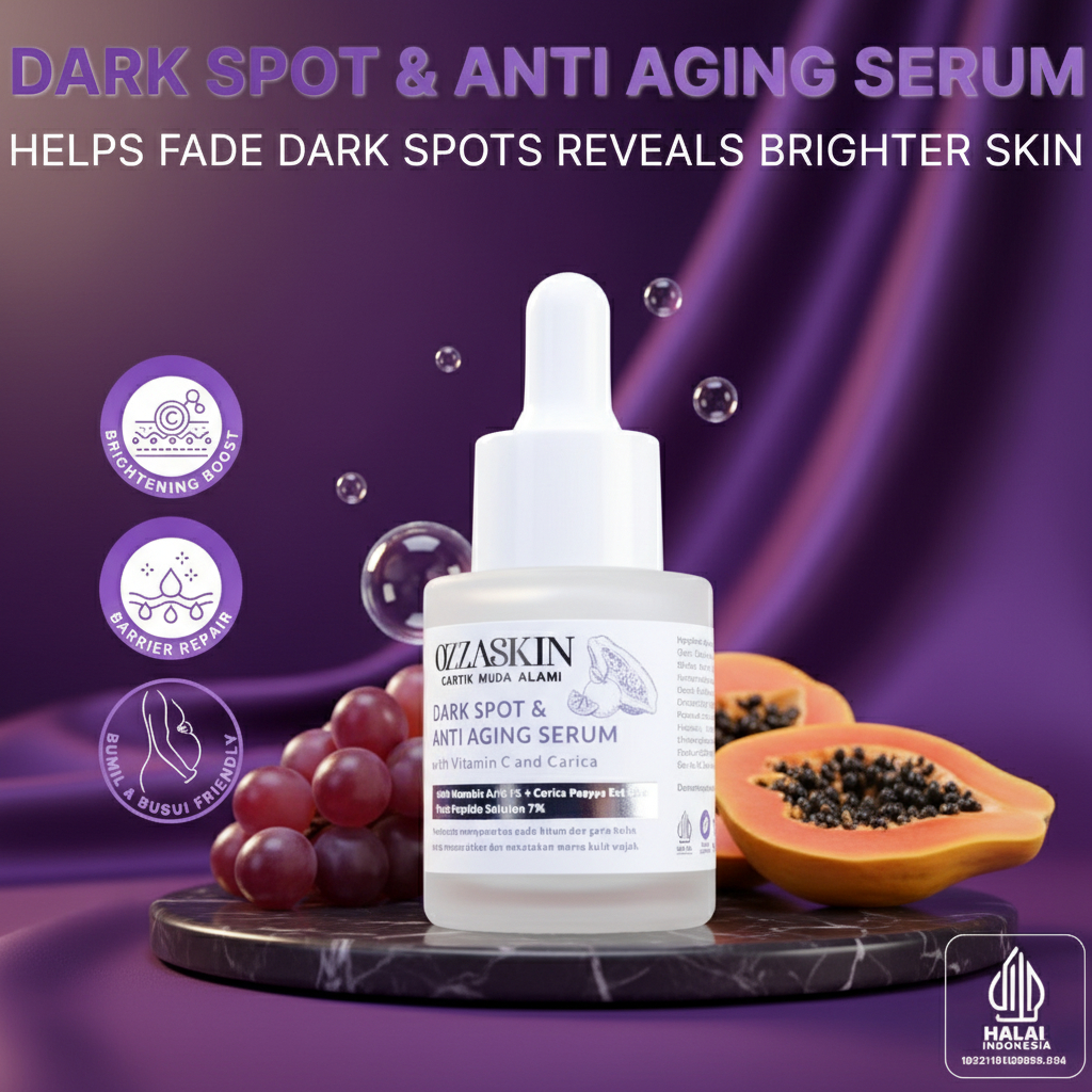 OZZASKIN Darkspot Serum - Dark Spot Treatment Serum untuk Flek Wajah
