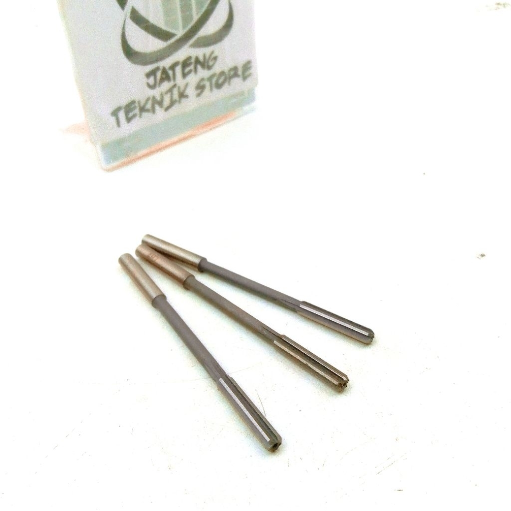 Reamer Mesin 4mm Reamer Bosh Klep Batang 4mm HSS Bukan Carbide