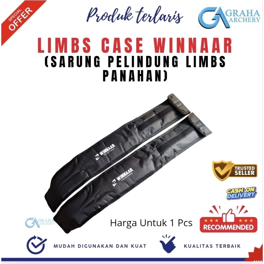 LIMBS CASE WINNAAR - SARUNG PELINDUNG LIMBS PANAHAN