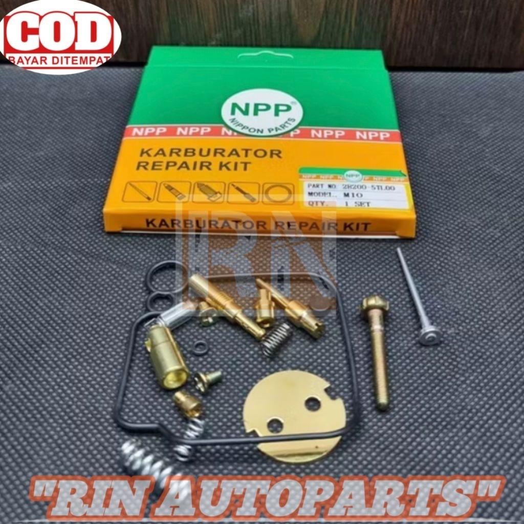 SPUYER KIT REPARKIT PARKIT PLUS KOIN KARBU KARBURATOR MIO SPORTY SMILE SOUL FINO ASLI NPP ORIGINAL N