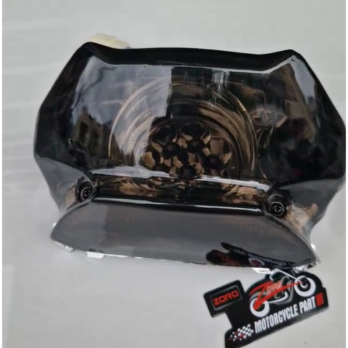 Reflektor Lampu Stop Belakang Model Led Mio Sporty/Mio Slime Mio 2003-2008 Mika Kaca Smoke Riben Zor