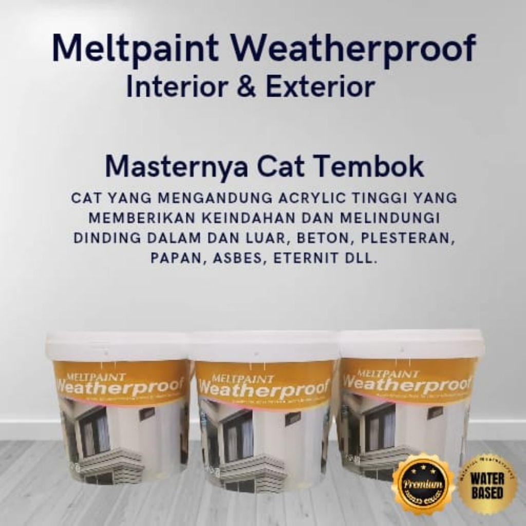 Cat Tembok Meltpaint Weatherproof [ Terbaru ]
