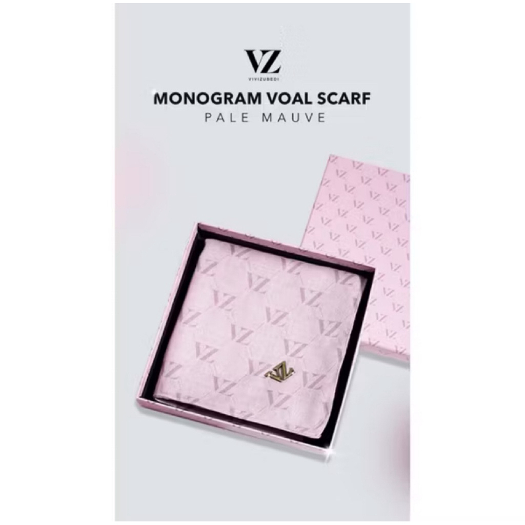 NEW VZ MONOGRAM SCARF
