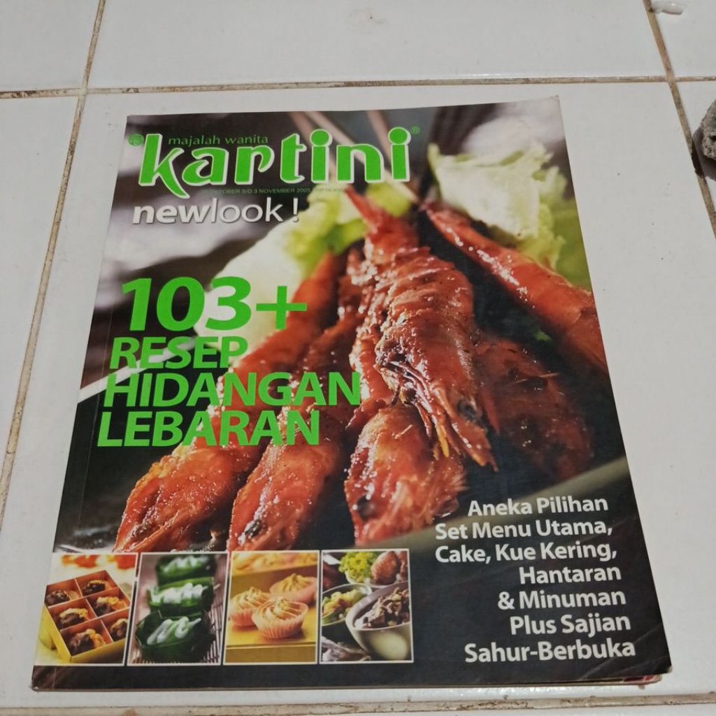 Majalah resep kartini 103 resep hidangan lebaran