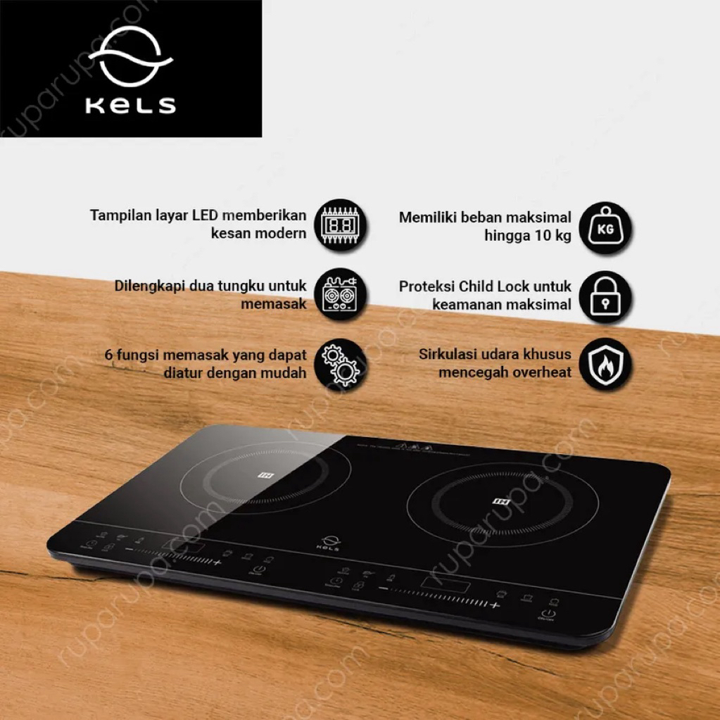 (JASTIP) KOMPOR INDUKSI / LISTRIK 2 TUNGKU