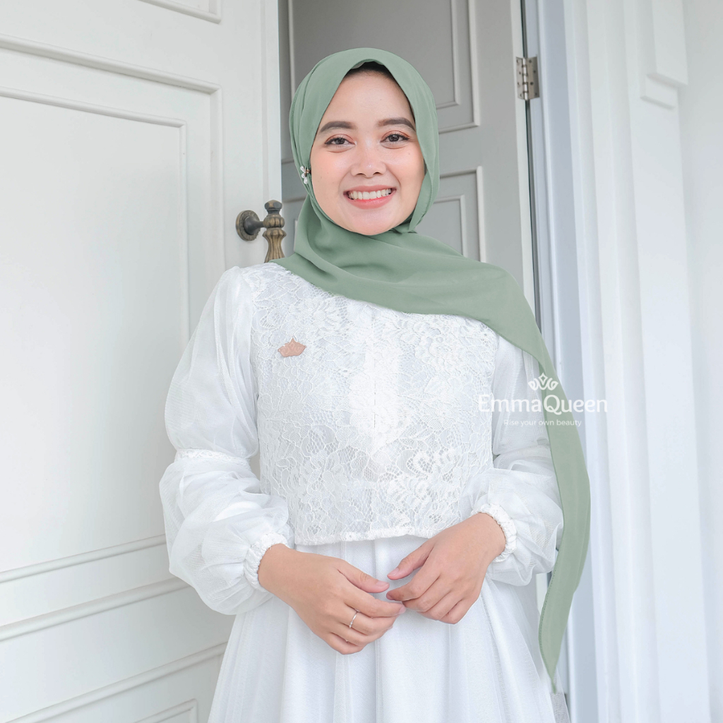 Kerudung Pashmina Instan Oval Simple - Hijab Pashmina - Jilbab Pashmina - Kerudung Pashmina - Jilbab