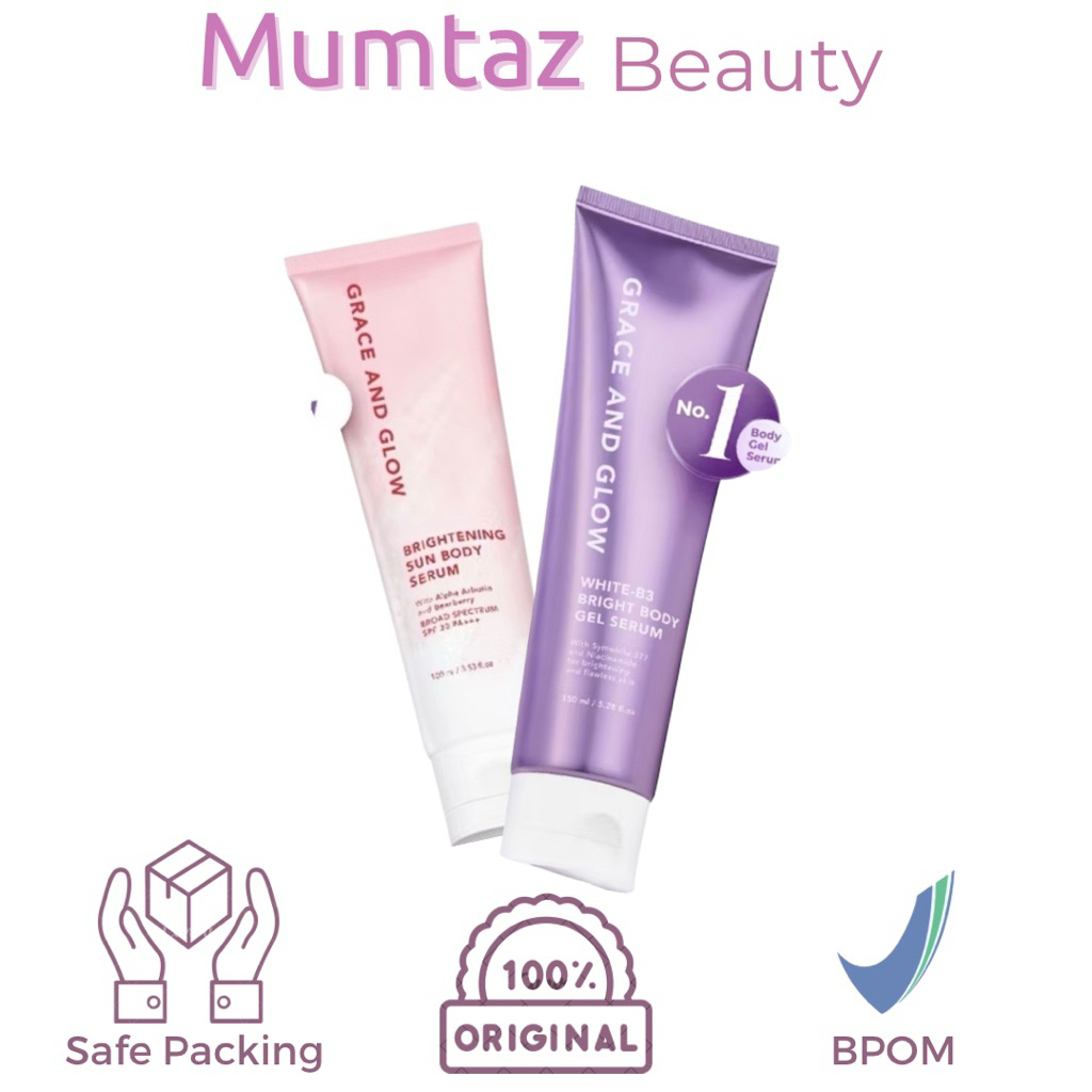 GRACE AND GLOW | Grace and Glow Sun Body Serum SPF 30 PA+++ & Night Body Serum
