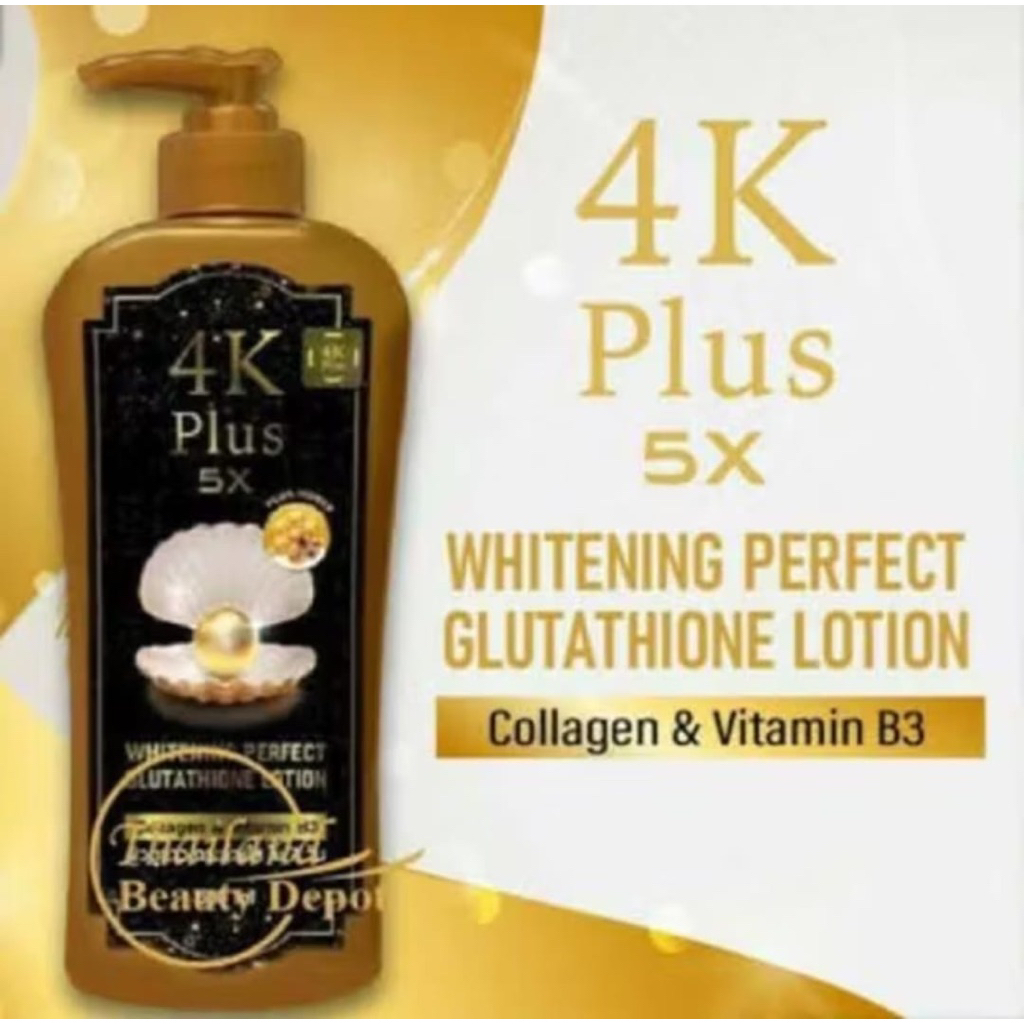 4K PLUS WHITENING PERFECT ARBUTIN LOTION 500ML ORIGINAL THAILAND