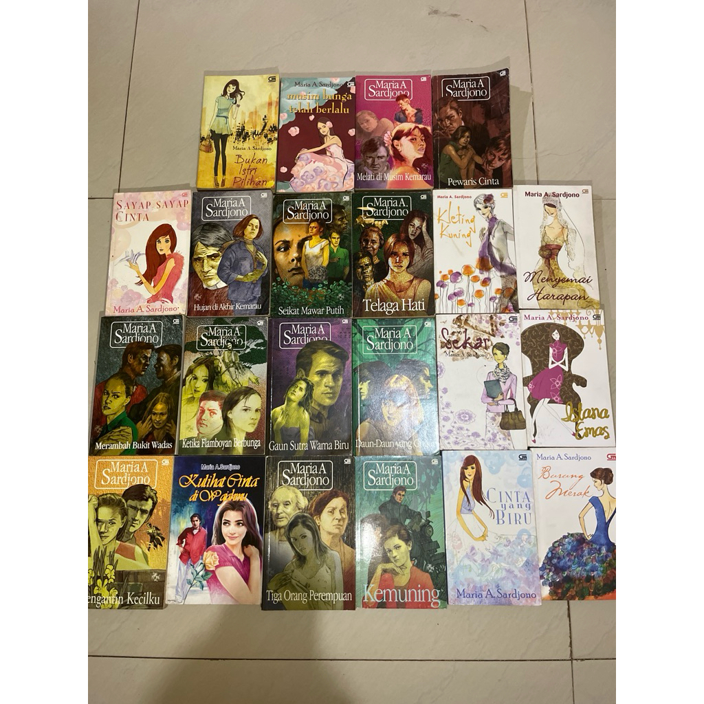 Novel Maria A. Sardjono