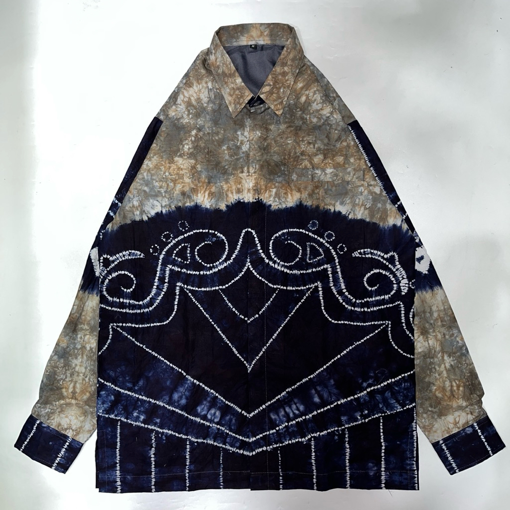 Baju Kemeja Pria Motif Sasirangan