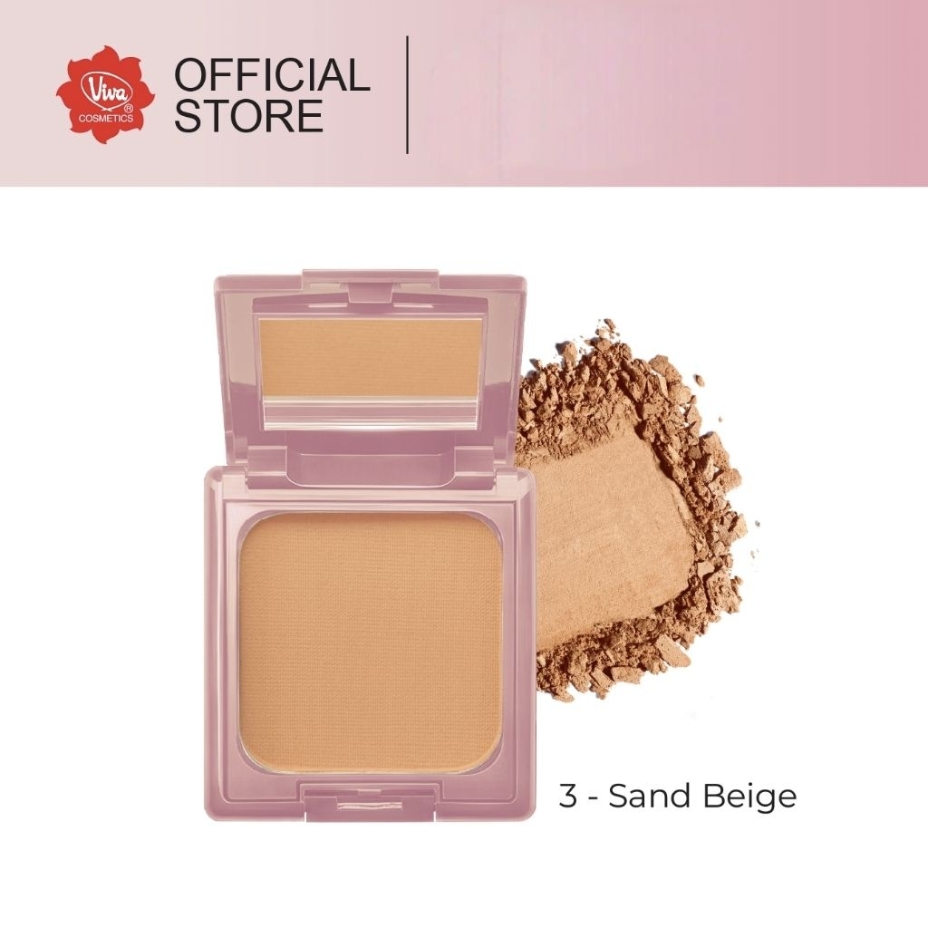 Viva Compact Powder Pink Baru