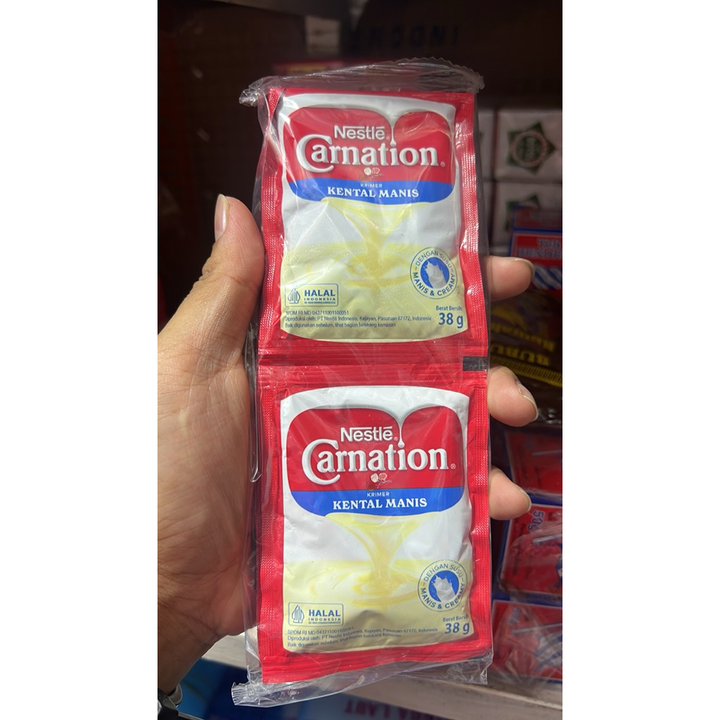 Krimer Kental Manis Sachet Carnation 38 Gram