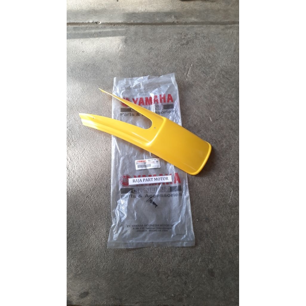 cover fender sambungan spakbor selebor depan kuning yamaha yt 115 yt115 ori original