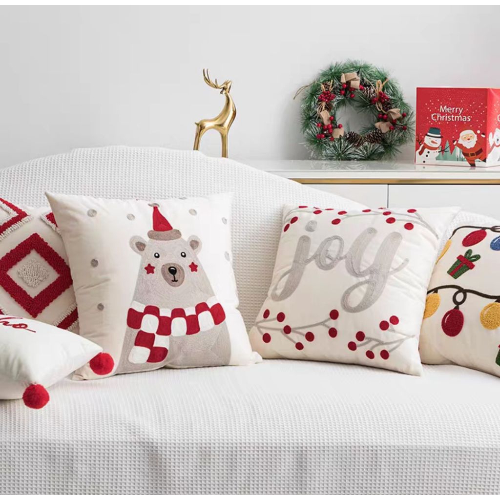 Sarung Bantal Natal Christmas
