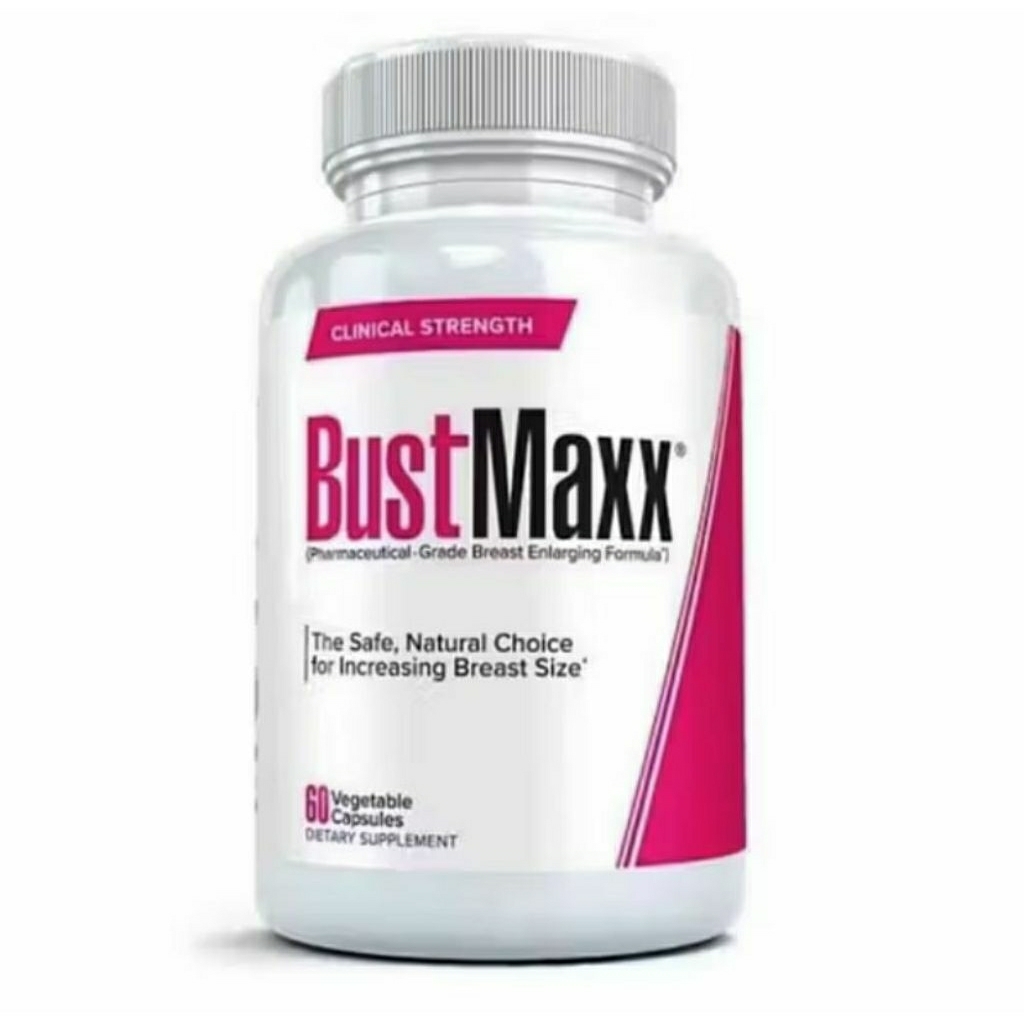 BustMaxx Suplemen Multivitamin Vegab isi 60 Kapsul Untuk Meningkatkan Volume - Ukuran dan Kekencanga