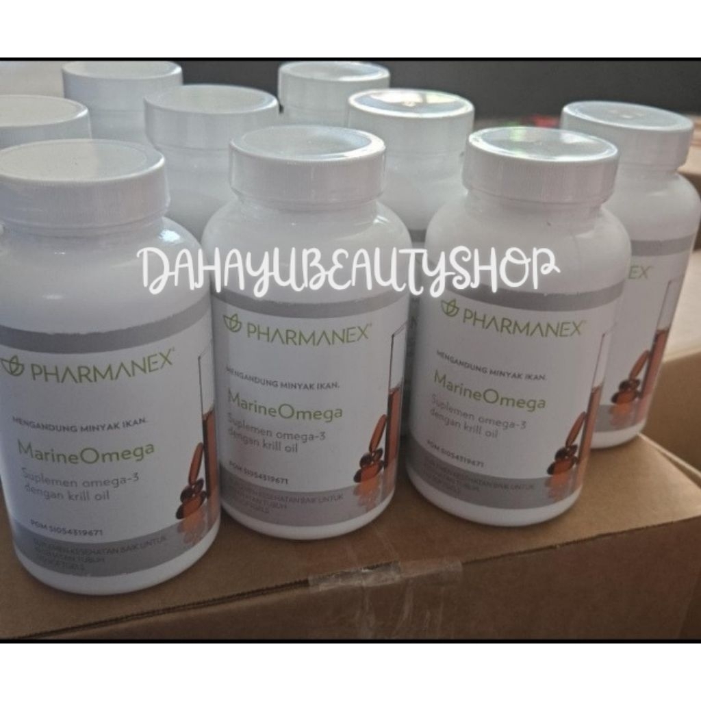 Pharmanex Marine Omega 3 Ed 10/2026 Marine Omega Minyak Ikan 120 Softgel Marine Omega Nu  Skin Minya