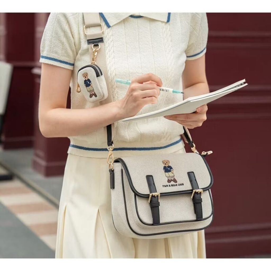 READY olaf bag ttwnbear original ttwn bear TN 3439 preloved