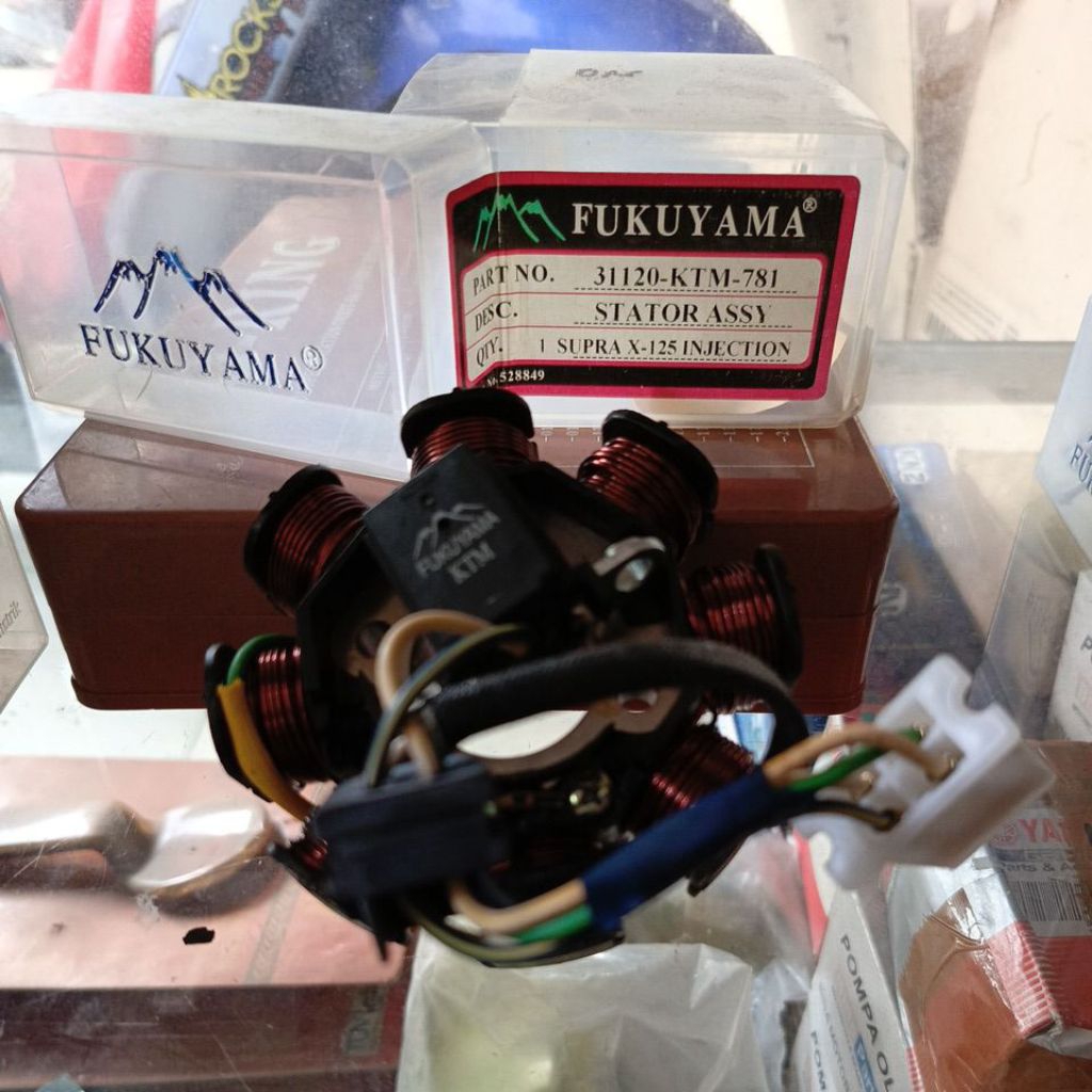 spul Supra X 125 FI injeksi fukuyama 31120-KTM-781