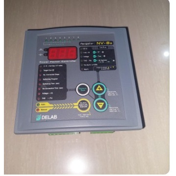 DELAB POWER FACTOR CONTROLLER NV-8s / REGULATOR DELAB 6/8STEP