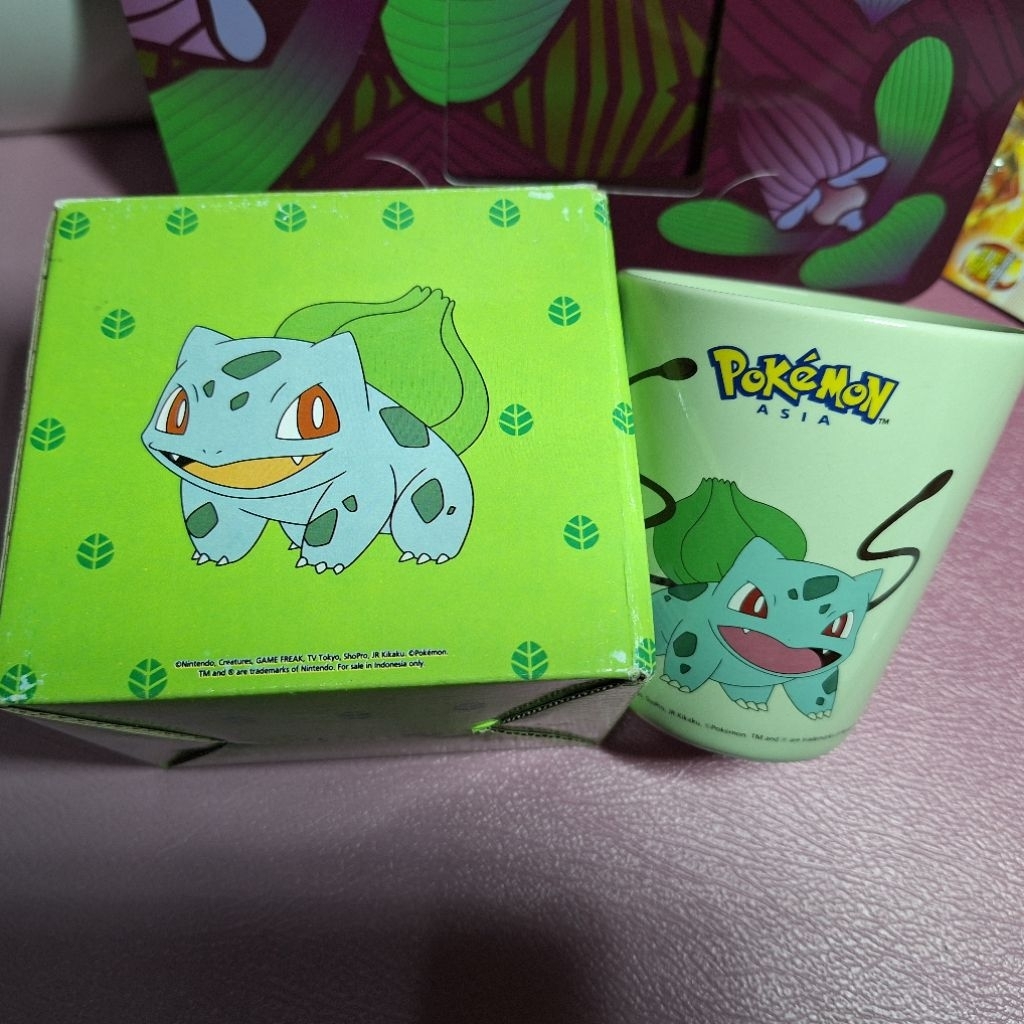 Mug Pokemon Asia Official The Pokemon Company - Bulbasaur. LIMITED EDITION