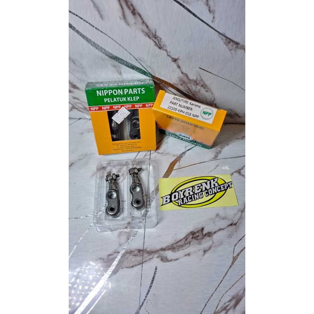 TEMPLAR / PELATUK KLEP ROCKER ARM SUPRA X 125 KHARISMA NPP KODE KPH- BOYRENK RACING CONCEPT