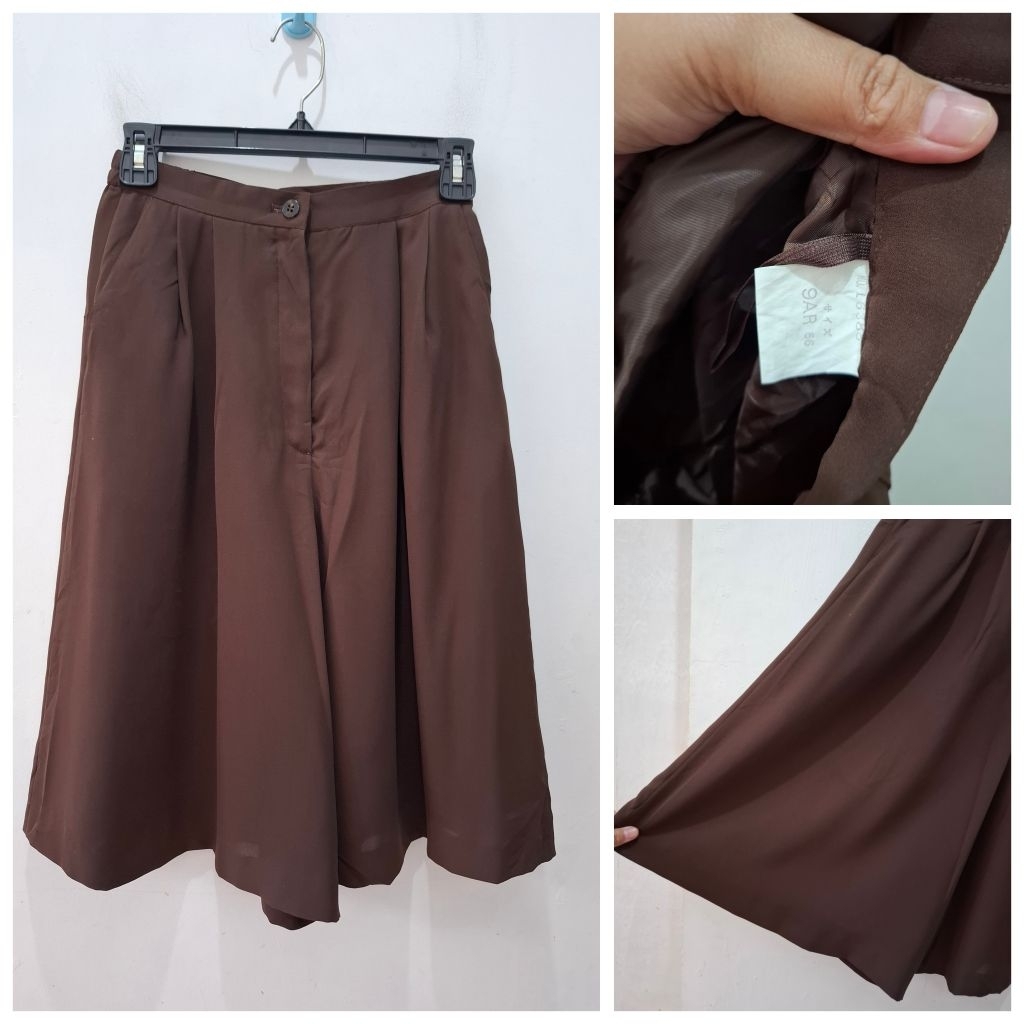 6696 celana wanita dewasa kulot pendek