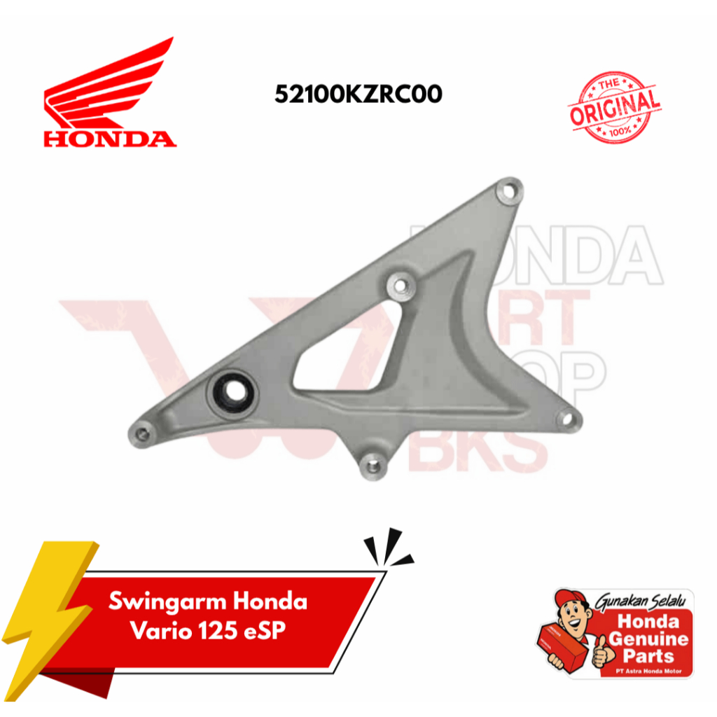 52100-KZR-C00 Swing Arm Swingarm Assy Belakang Lengan Ayun VARIO 125 KZR Old VARIO 125 K60 2015/2018