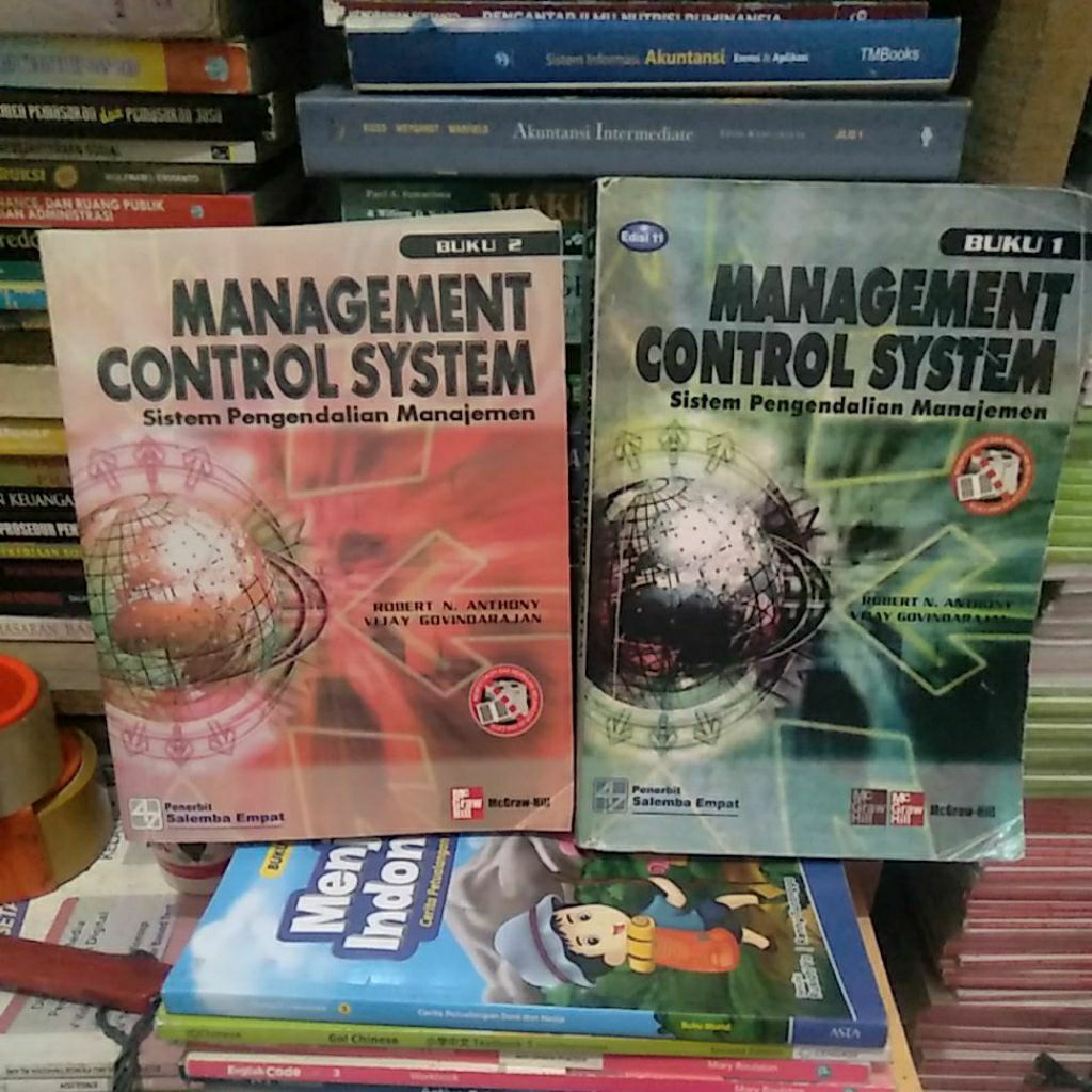 MANAGEMENT CONTROL SYSTEM' BUKU 1 DAN 2 buku bekas