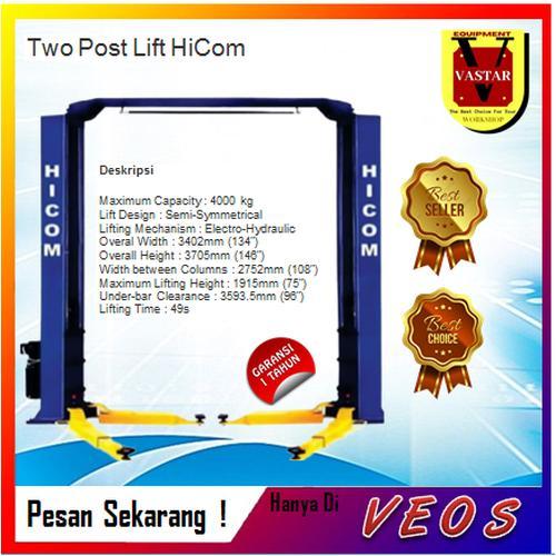 Two Post Lift Merk Hicom Lift Car