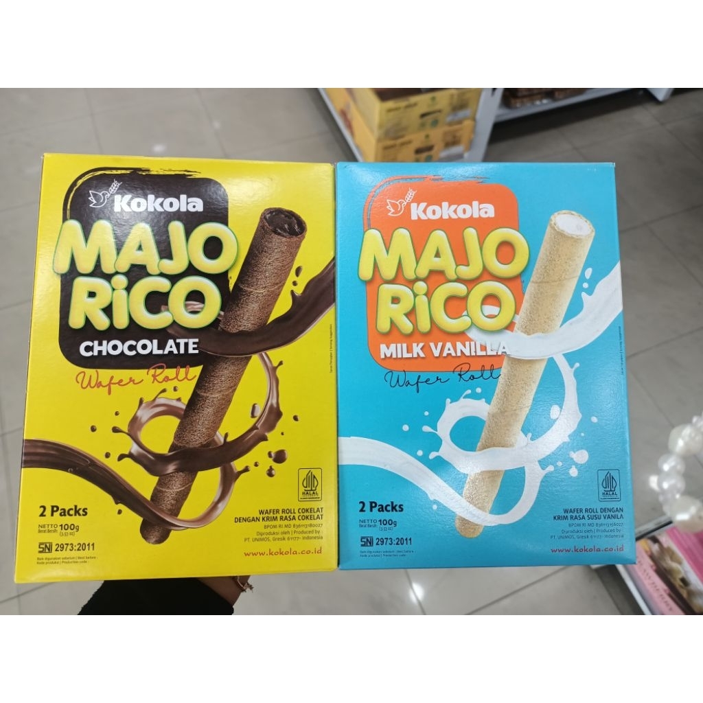kokola majoriko wafer roll 100g