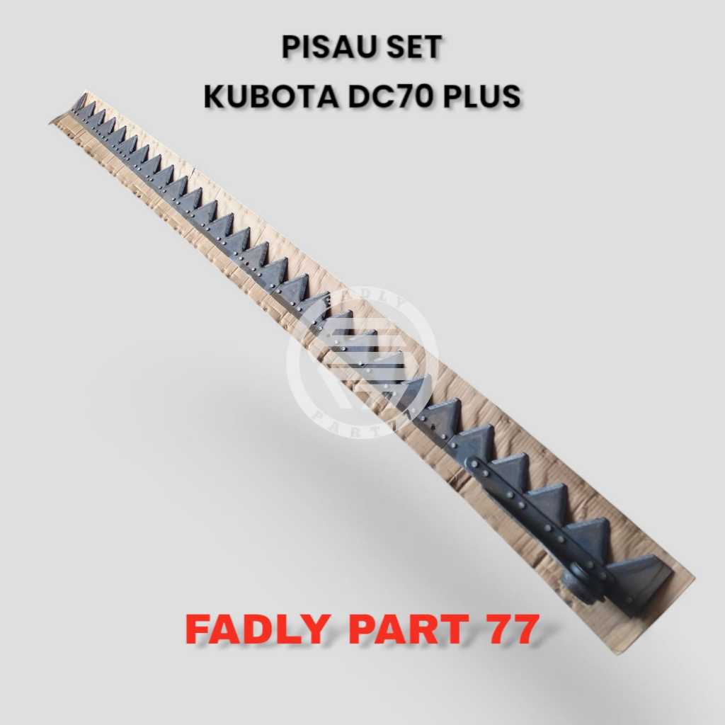 PISAU SET KUBOTA DC70 PLUS COMBINE HARVESTER