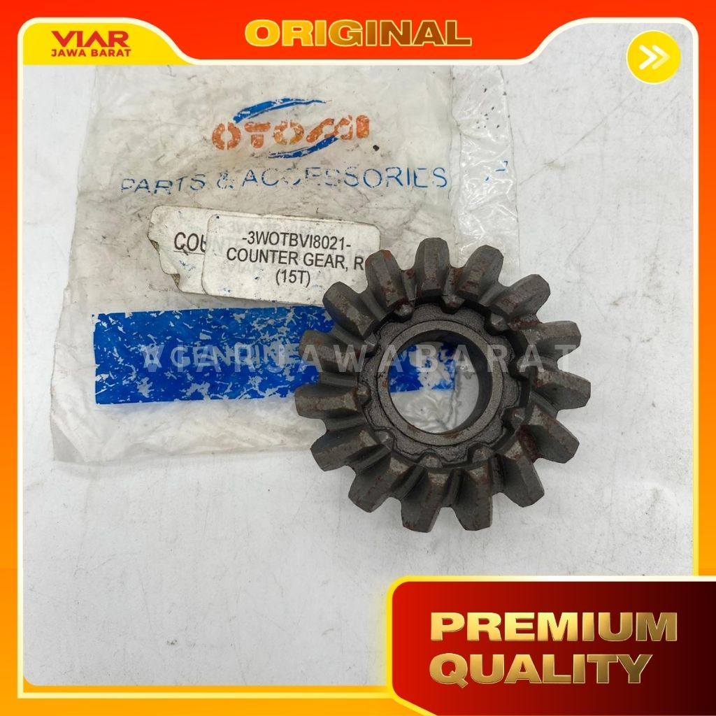 Gigi Gear Box 15T Motor Roda Tiga / Gear Box 15T Motor Roda Tiga / Sparepart Motor Roda Tiga / Spare