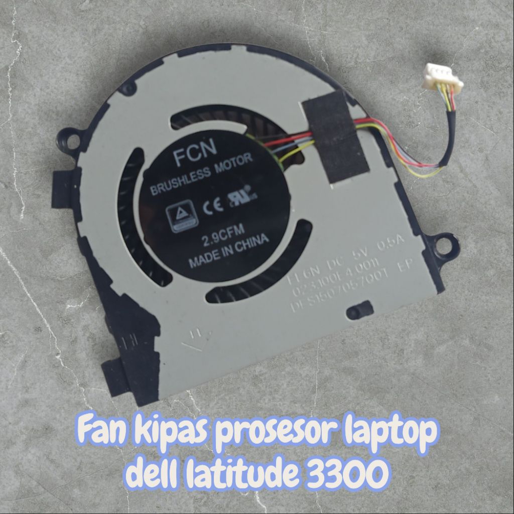fan kipas prosesor laptop dell latitude 3300