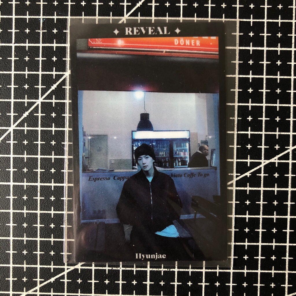 The Boyz Hyunjae Reveal Boy PC Photocard