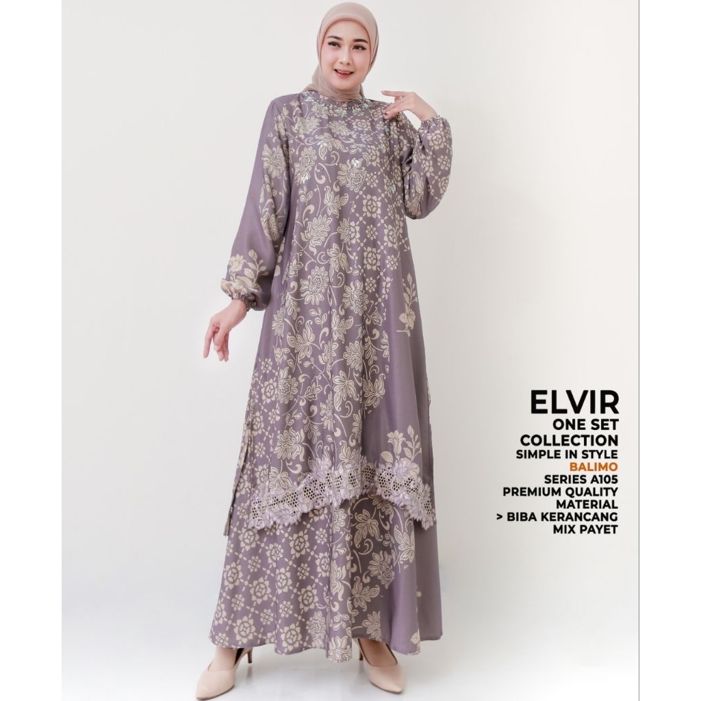 SET ROK  BALIMO ORIGINAL  BORDIR PAYET