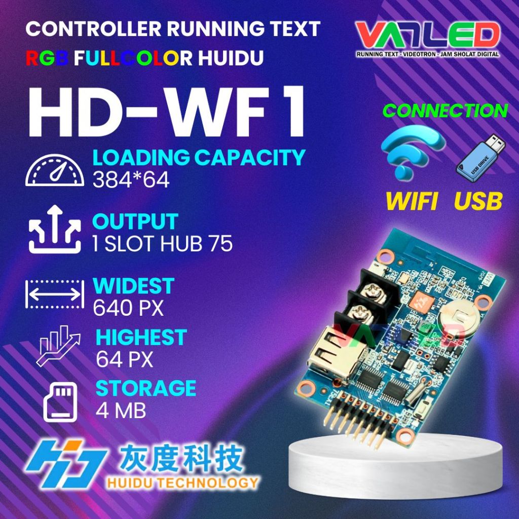 CONTROLLER KONTROLER HUIDU HD-WF1