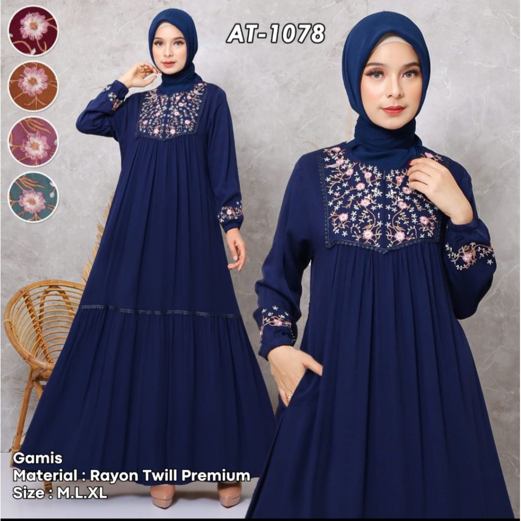 GAMIS BORDIR RAYON TWIL AGAPE88