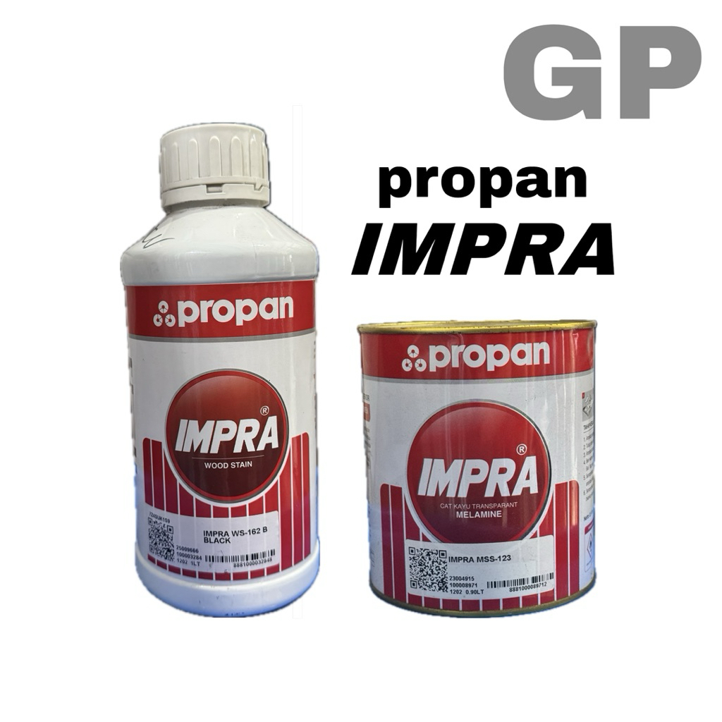 Propan IMPRA Wood Stain 1kg || Pengilat Kayu || Vernis Politur
