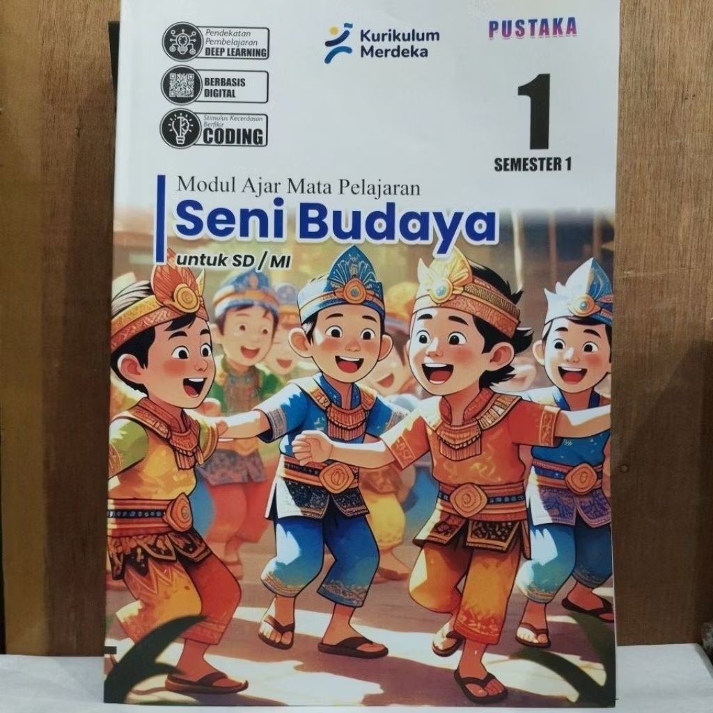 [LKS Pustaka] Seni Budaya untuk SD/MI Kelas 1 Semester 1 Kurikulum Merdeka