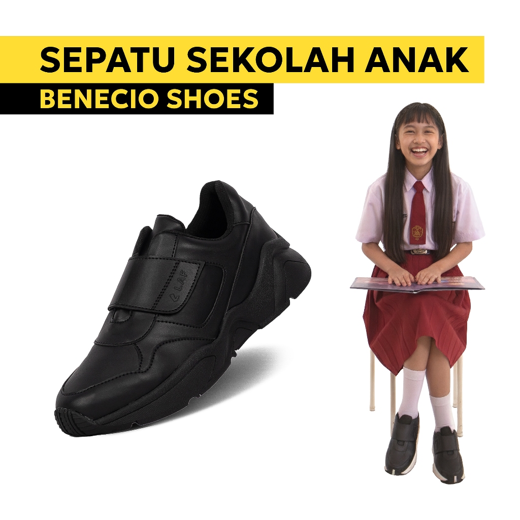 LAF Project - Sepatu Anak Hitam - Benicio