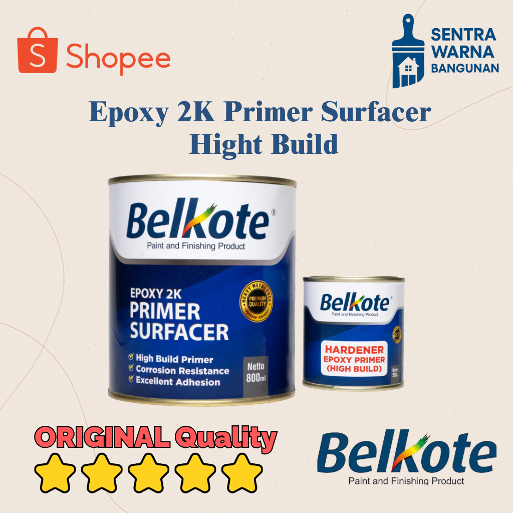 Epoxy 2K Primer Surfacer Belkote / Epoxy Primer | 1KG